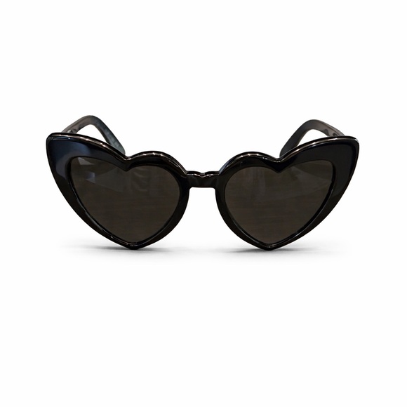 Saint Laurent Black Heart Sunglasses